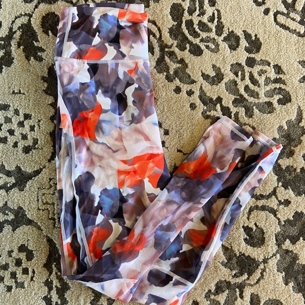 fabletics tie dye print leggings